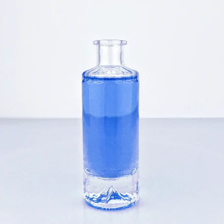 125ml Round Glass Liquor Bottle - Premium Spirits Bottles