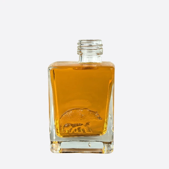 125ml Square Glass Bottle With Good Price