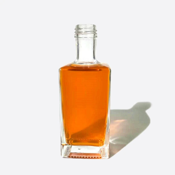 Wholesale 250ml Square Glass Bottle - Premium Spirits Design