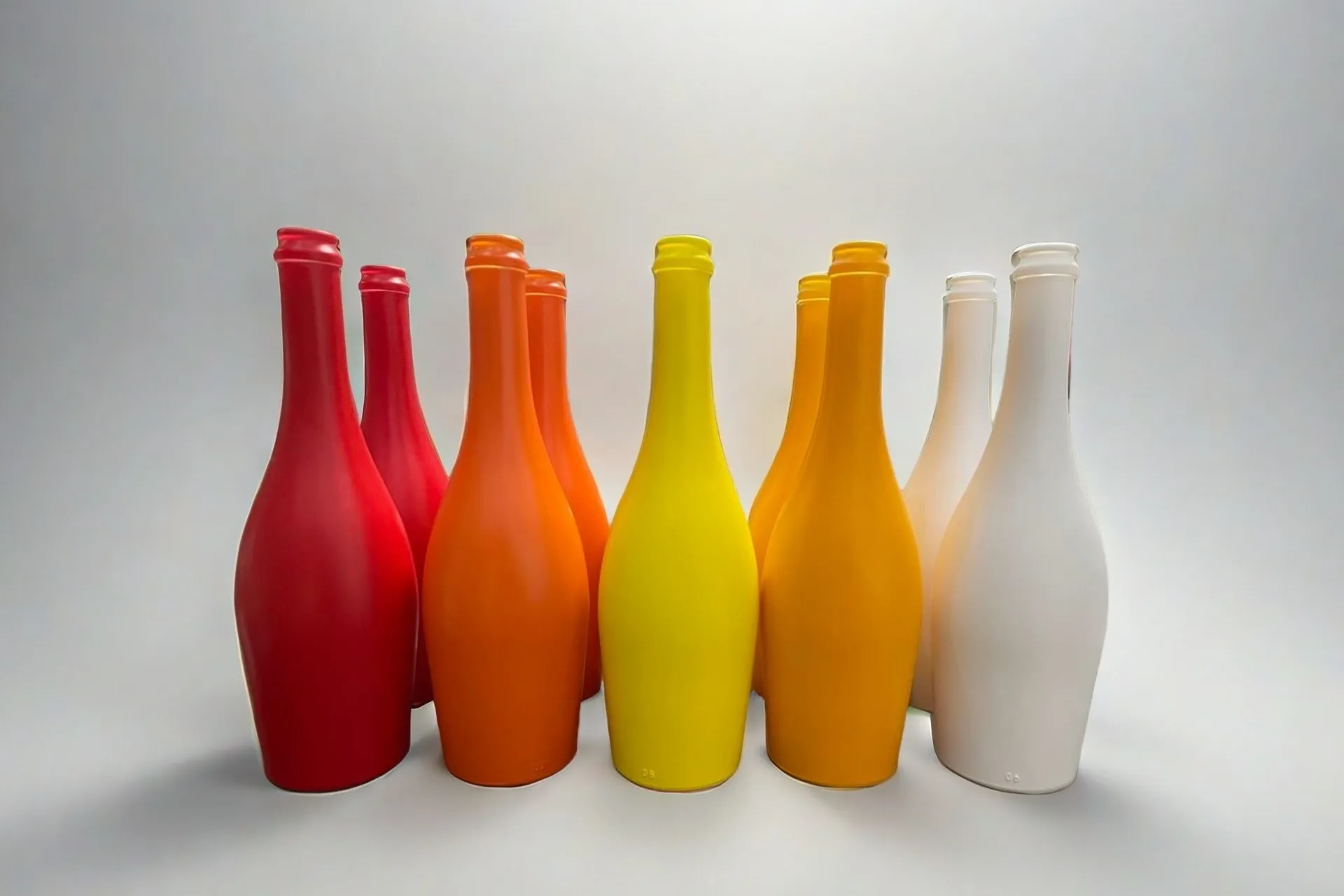 Colored Glass Bottles