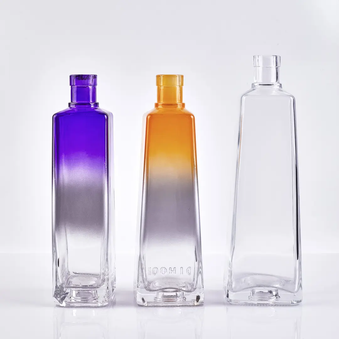Colored Glass Bottles
