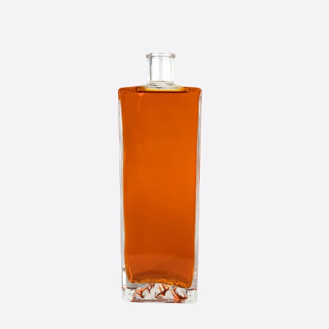 1000ml Square Glass Bottle - Wholesale Price