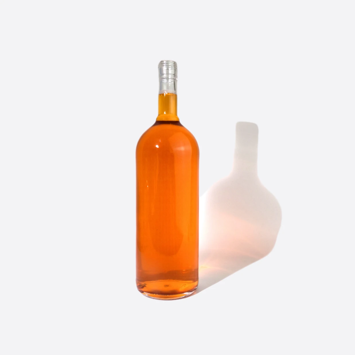 1750ml Large Capacity Round Glass Bottle 