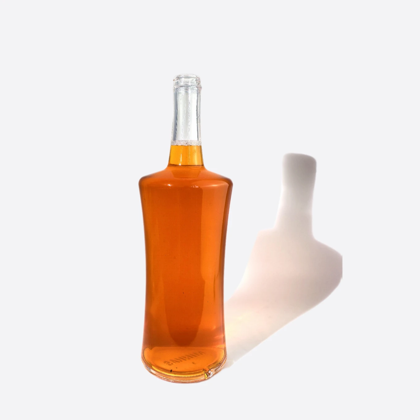 1750 ml Jumbo Round Glass Bottle - Large Bottles