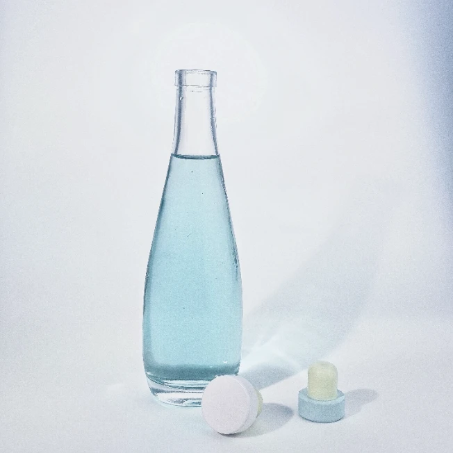 330ml Water Glass Bottle with Screw Cap - Wholesale Price at OneGlass