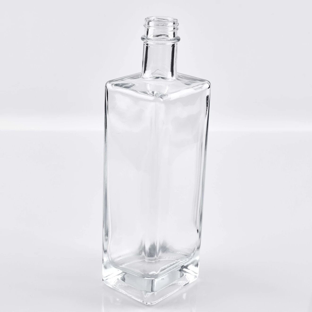 500ml Square Glass Bottle - Custom Liquor Bottles