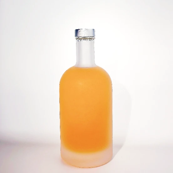500ml Frosted Glass Bottles With Lid Caps