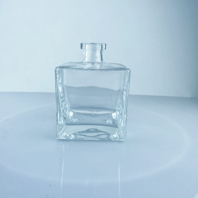 500ml Cube Glass Bottle - Unique Premium Spirits Design