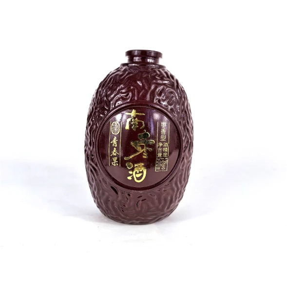 500ml Jujube-Shaped Glass Bottle - Unique Spirits Design