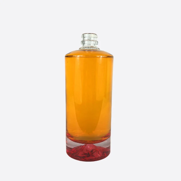 500ml Round Glass Bottle - Premium Spirits Design