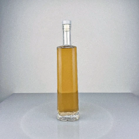 700ml Premium Glass Bottle - Clear Glass Bottle With Cork Neck