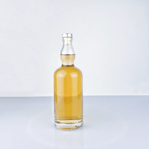 750ml Whiskey Glass Bottle - Premium Spirits Design
