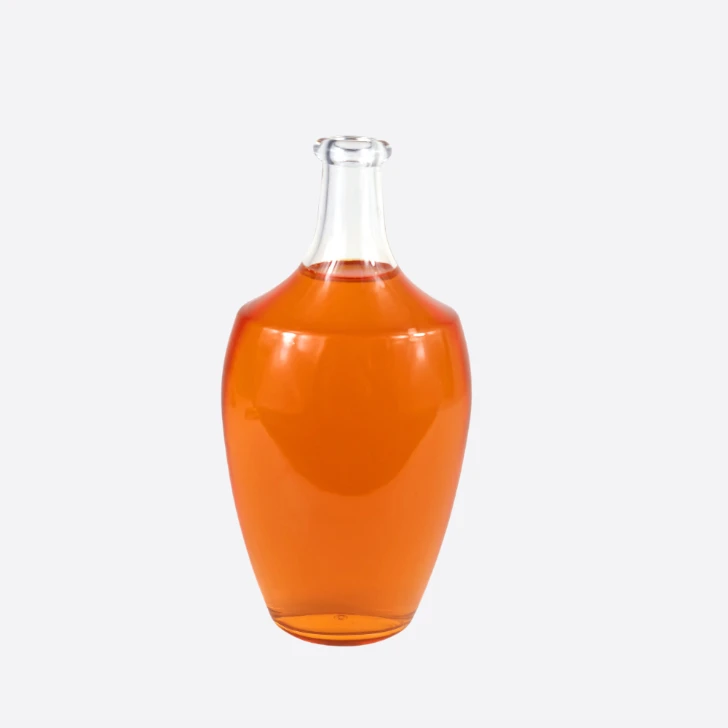 750ml Artistic Glass Bottle - Premium Custom Spirits Bottle